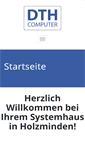 Mobile Screenshot of dth-computer.de