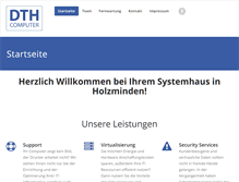 Tablet Screenshot of dth-computer.de